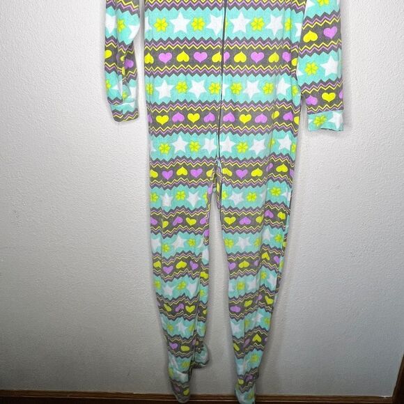 PJ Couture Footed Hoody Pajamas - Picture 6 of 7
